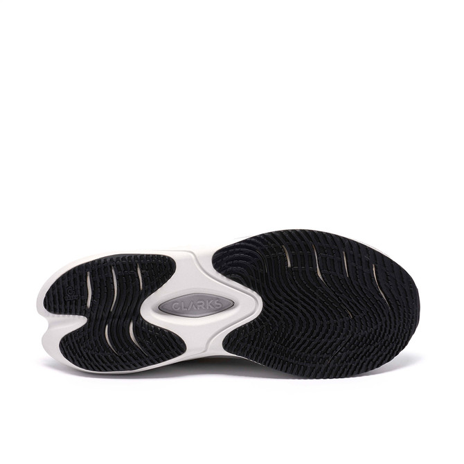 Clarks Pace Rise - White - Top view