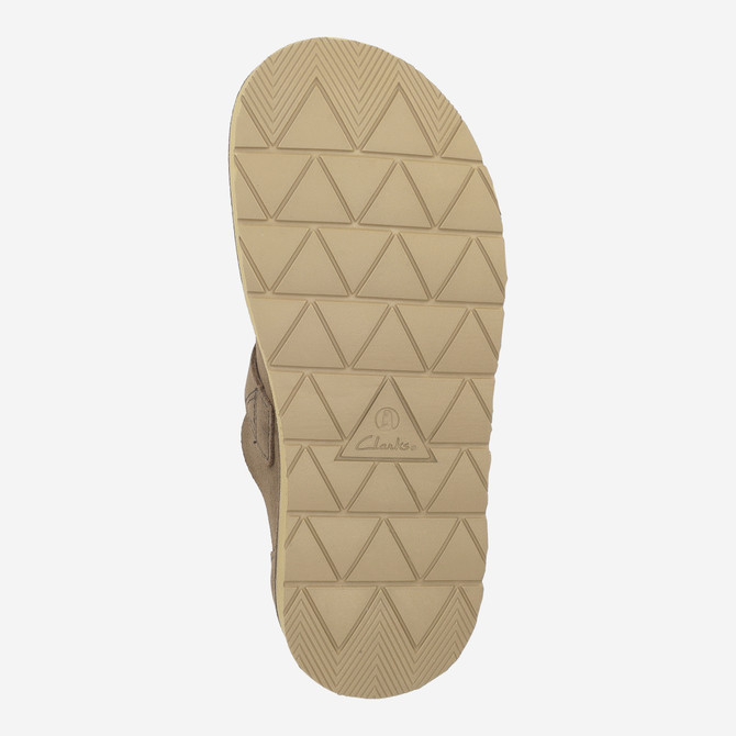 Clarks Solsbury Mule - Green/Brown - Top view