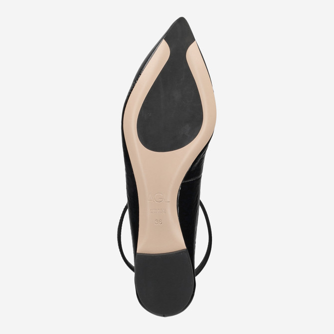 Attilio Giusti SOFTY BALLET - Black - Top view