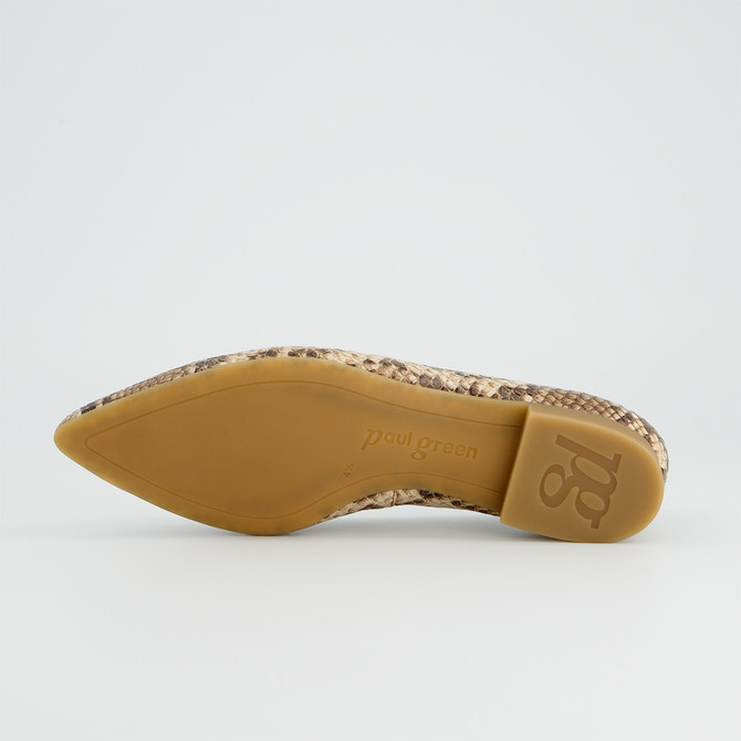 Paul Green 3772-209 - Beige / reptile look - Top view