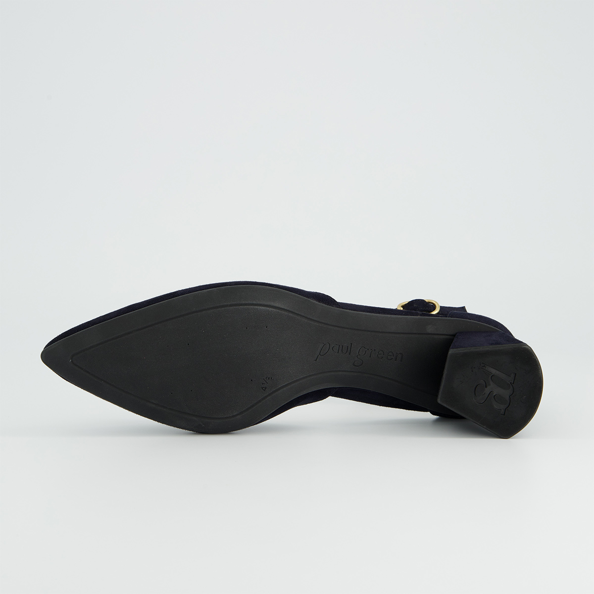 Paul Green 3820-040 Peeptoes & Slingpumps in blue buy online