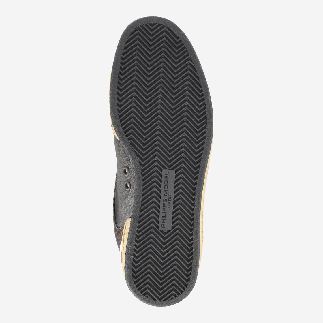Philippe Model PGAL LOW - Braun / Metallic - Draufsicht