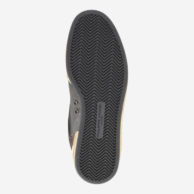 Philippe Model PGAL LOW - Braun / Metallic - Draufsicht