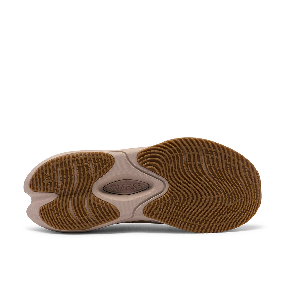 Clarks Pace Rise - Beige - Top view