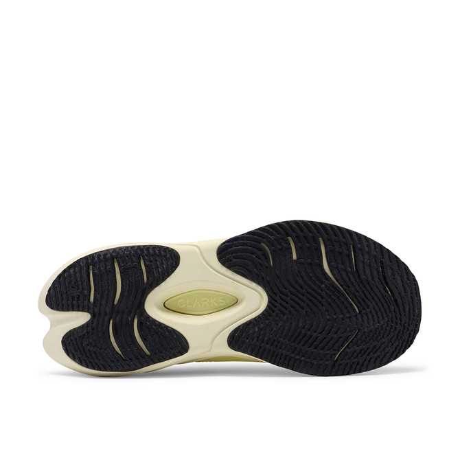 Clarks Pace Rise - Yellow - Top view