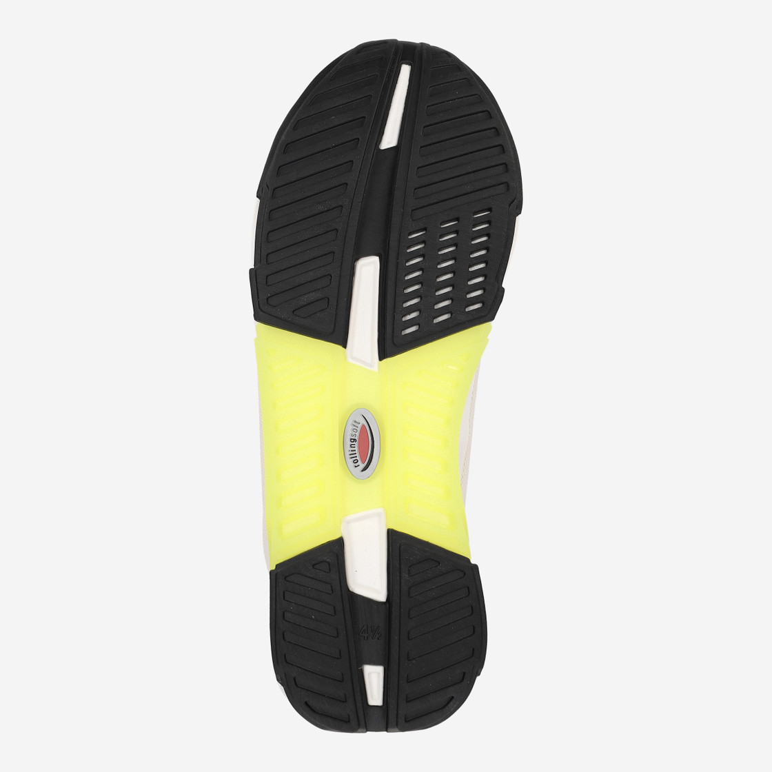 Rolling Soft 6.912 - Yellow, combined - Top view