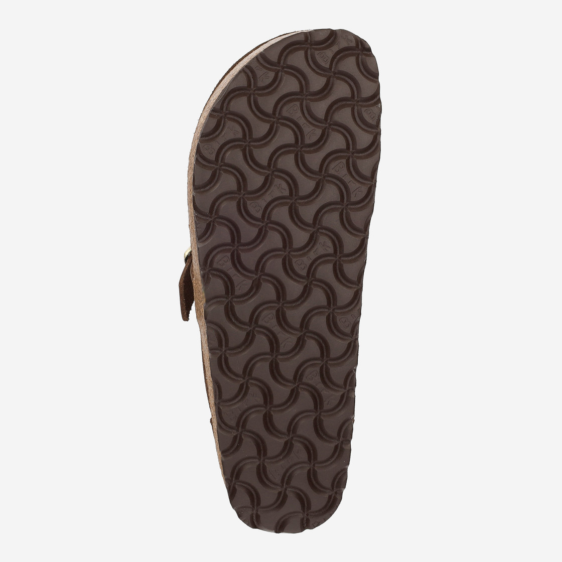 birkenstock BUCKLEY BRAIDED - Brown - Top view