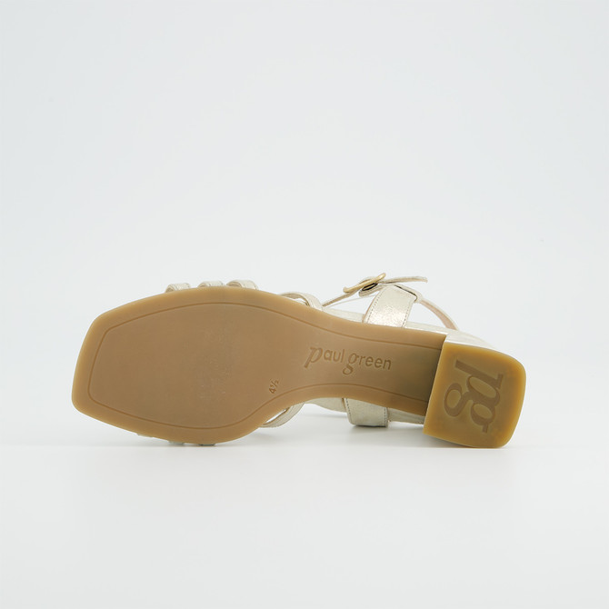 Paul Green 6197-009 - Beige, metallic - Top view
