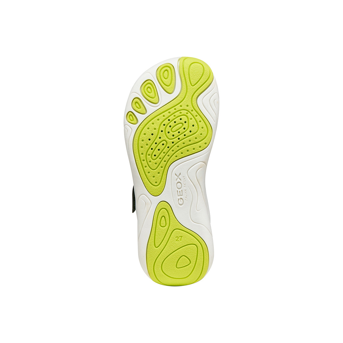 Geox FOOT-RUN - Green - Top view