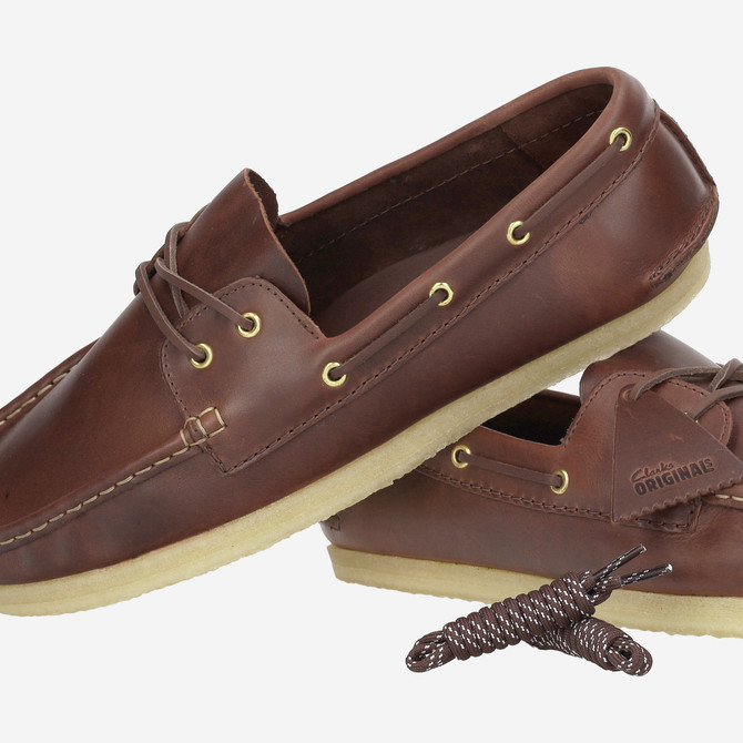Clarks Godney Boat - Brown - Special image