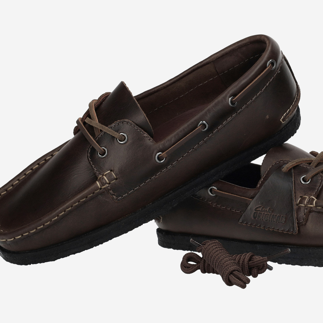 Clarks Godney Boat - Brown, dark - special image