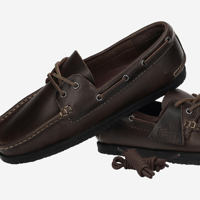 Clarks Godney Boat - Brown, dark - special image