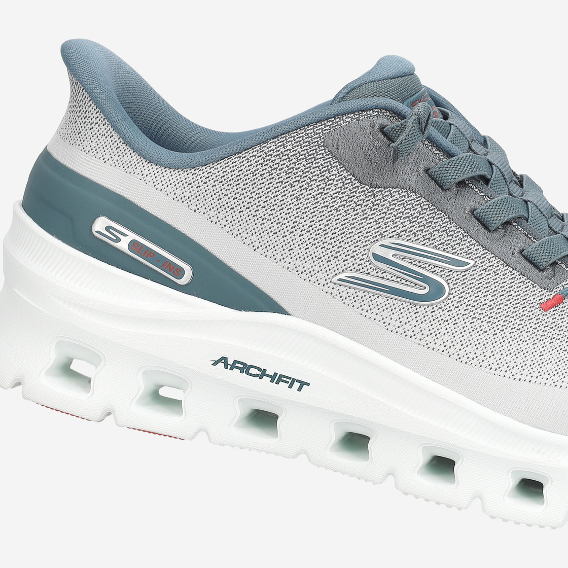 Skechers ARCH FIT GLIDE - gray, combined - special image