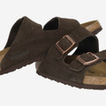 birkenstock ARIZONA SUEDE LEATHER - brown, dark - special image