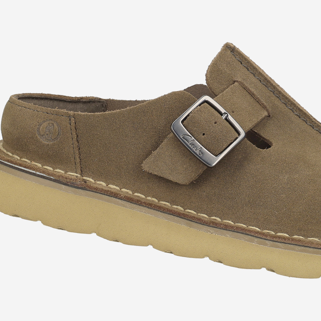 Clarks Solsbury Mule - Green/Brown - Special image