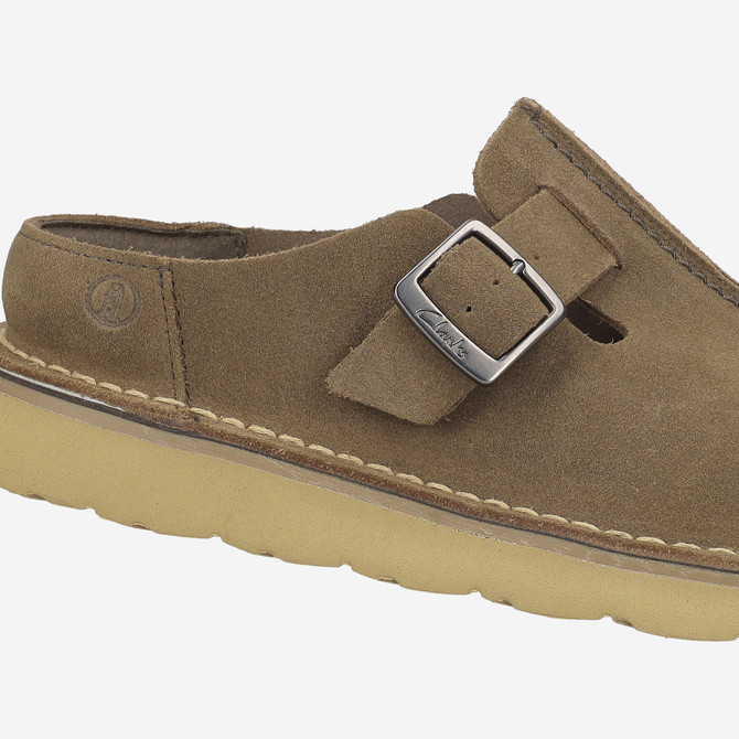 Clarks Solsbury Mule - Green/Brown - Special image