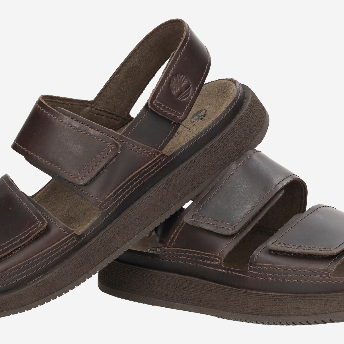 00’s Timberland 編み込み ブラック Tバック レザージャケット Timberland A26X8 CASCO COVE BACKSTRAP SANDAL Sandaletts in brown