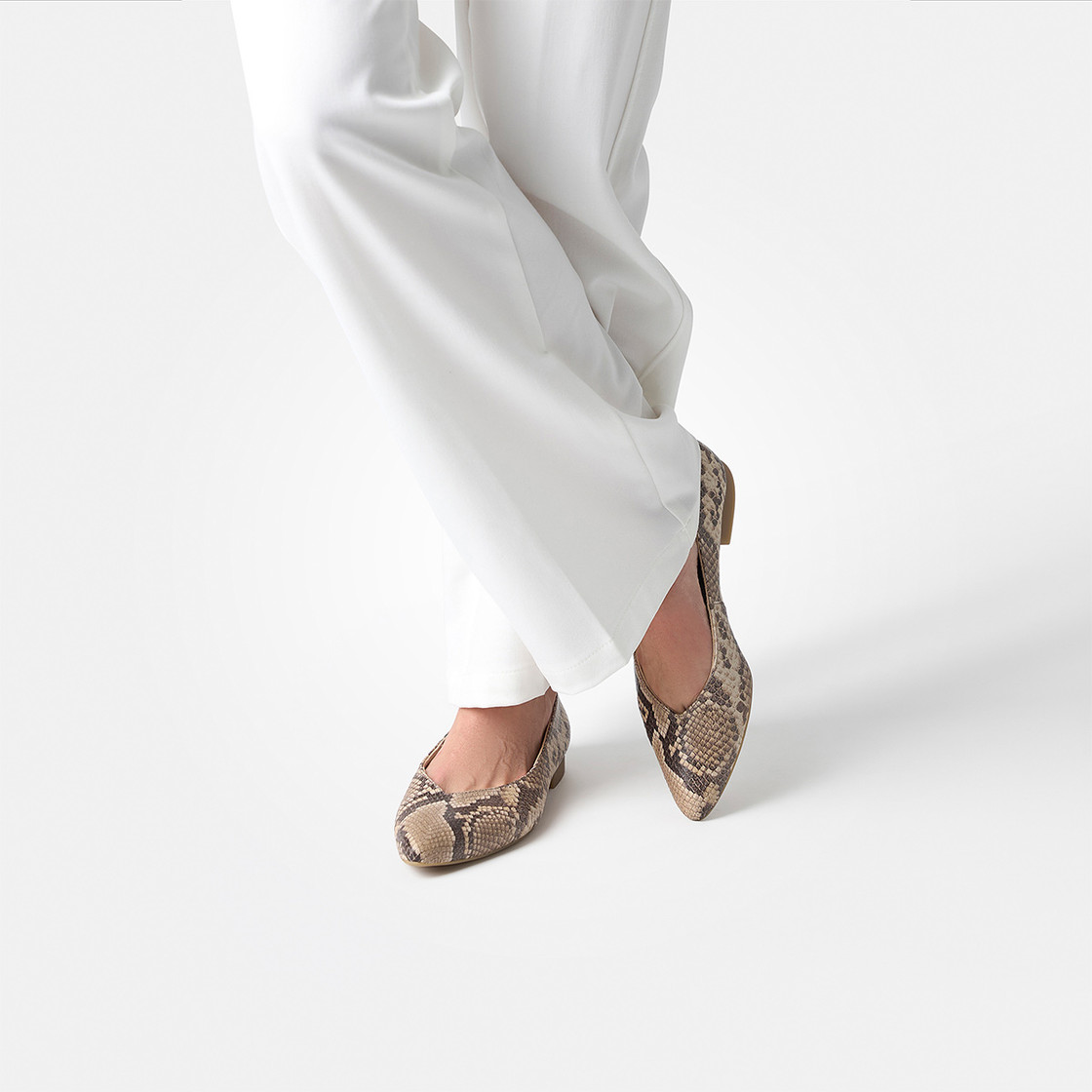 Paul Green 3772-209 - Beige / reptile look - special image