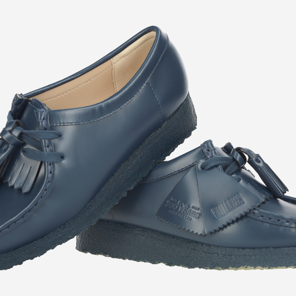 Clarks Wallabee. 26182746 4 Lace-up shoes in blue buy online