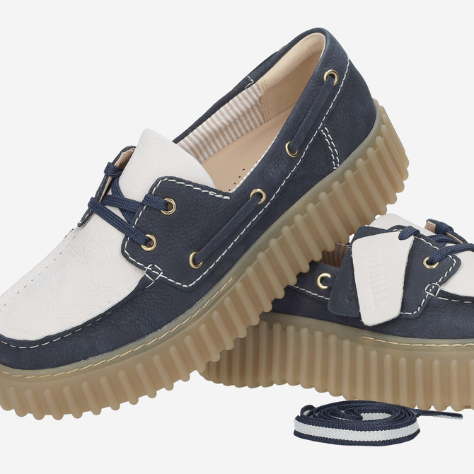 Clarks Torhill Boat - Blue, combined - special image
