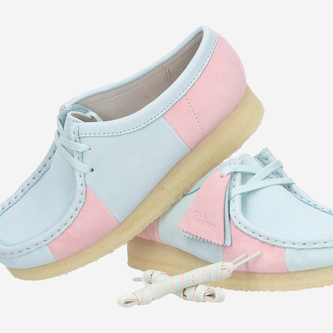 Clarks Wallabee - Blue, combined - special image