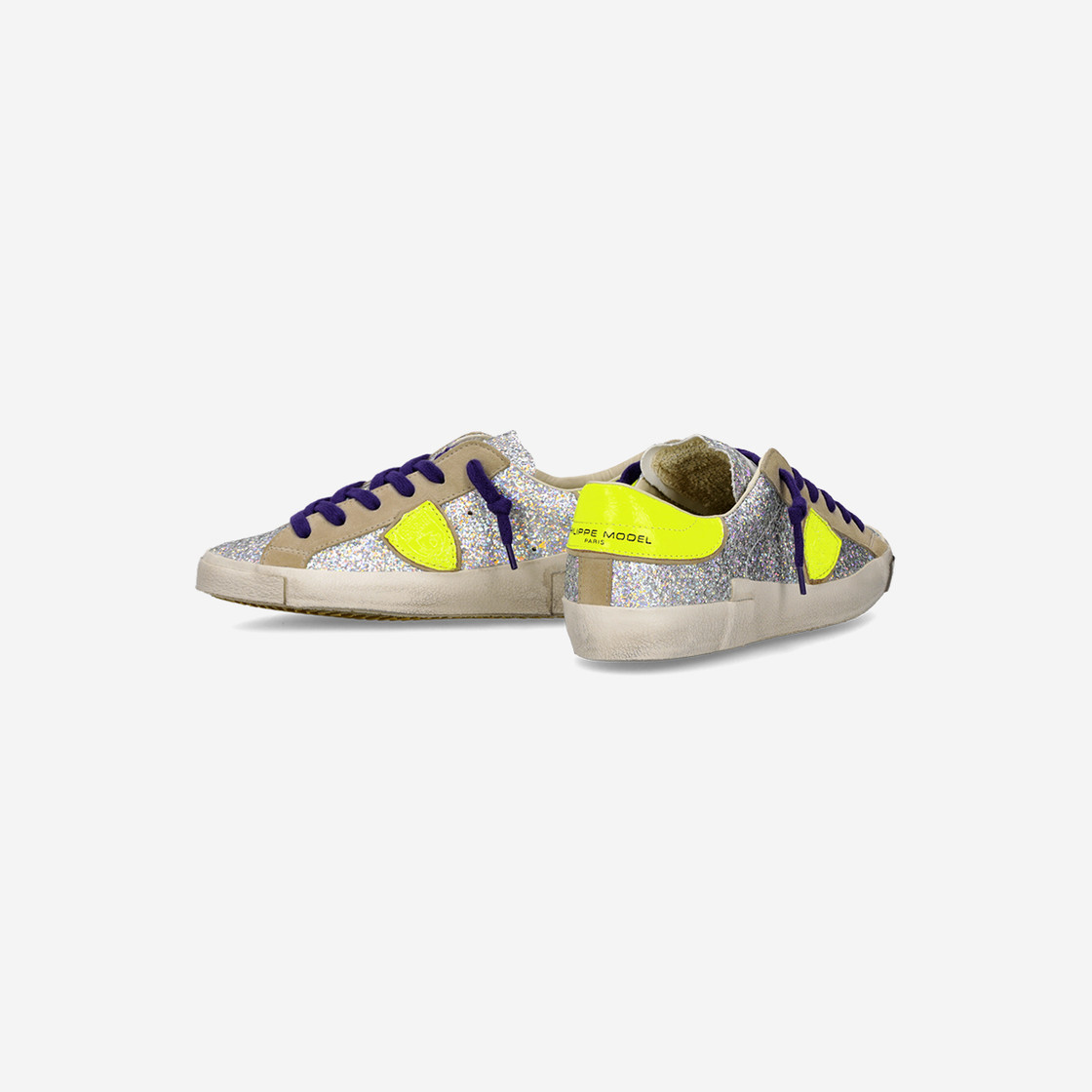 Philippe Model PRSX LOW - Silver - Special image