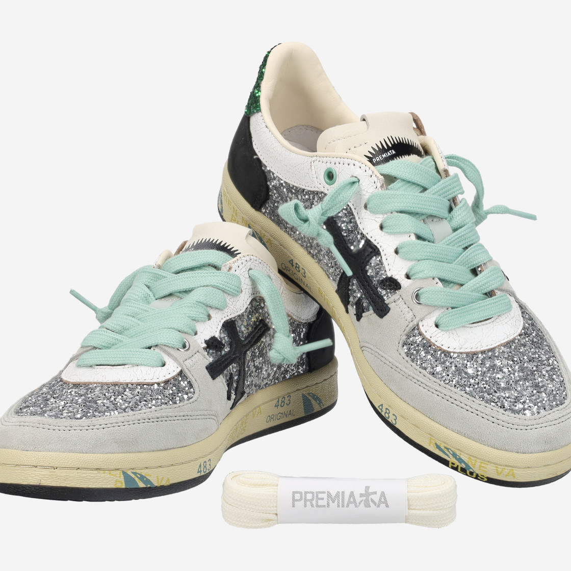 Premiata BSKTCLAYD - Silver - Special image