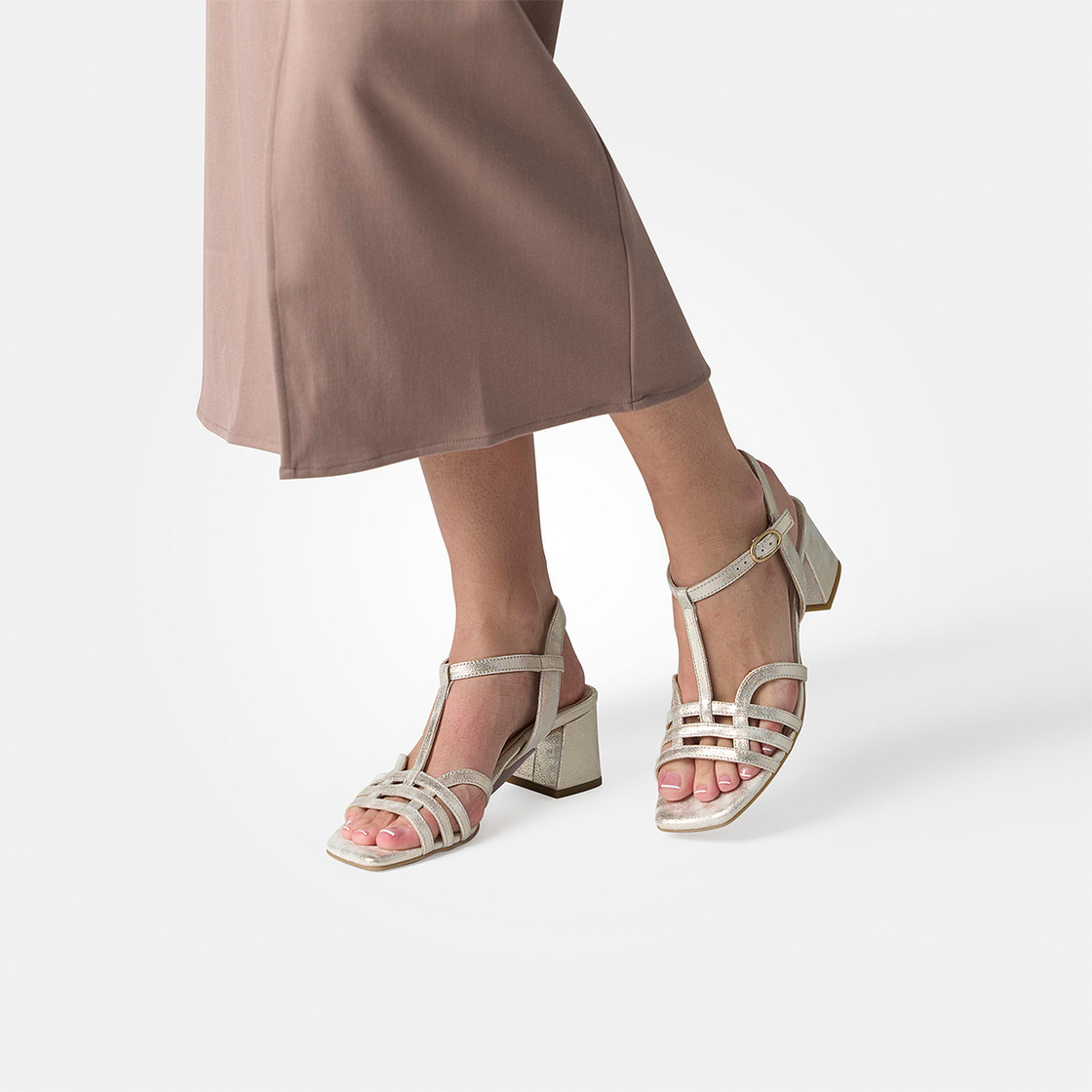 Paul Green 6197-009 - Beige, metallic - special image