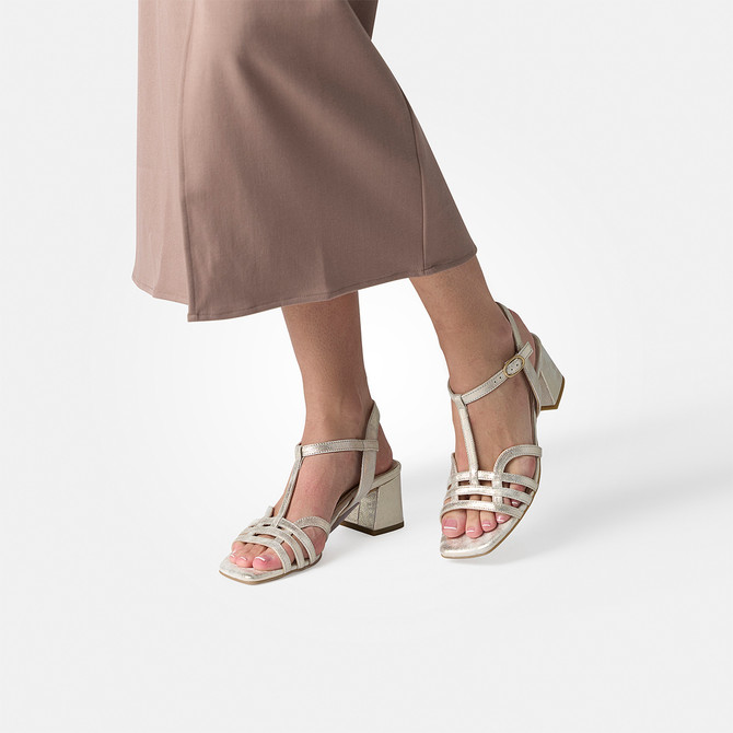 Paul Green 6197-009 - Beige, metallic - special image