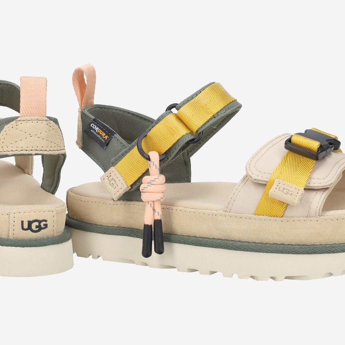 UGG australia GOLDENSTAR WILDWOOD - Beige combined - special picture