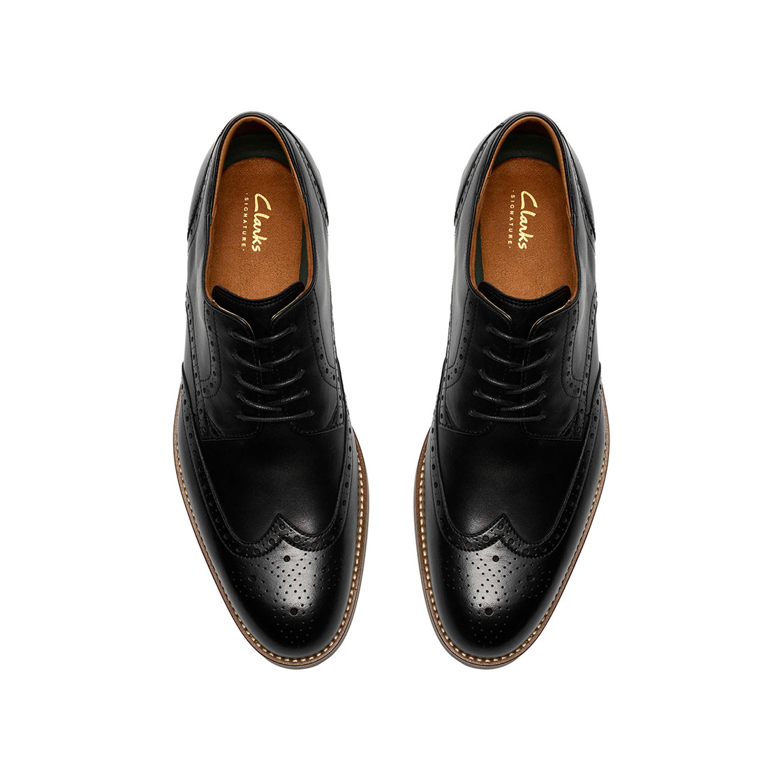 Clarks CraftRemi Tip - Black - Sole
