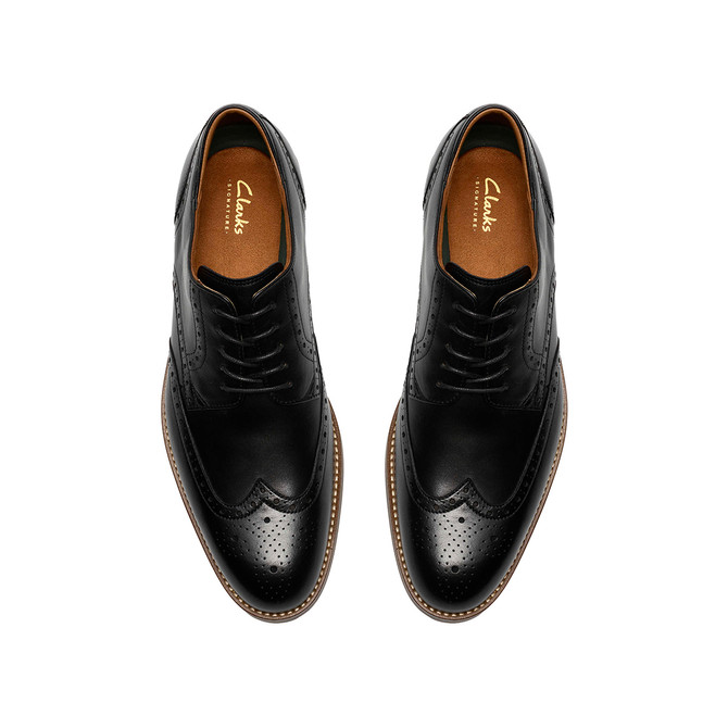 Clarks CraftRemi Tip - Black - Sole
