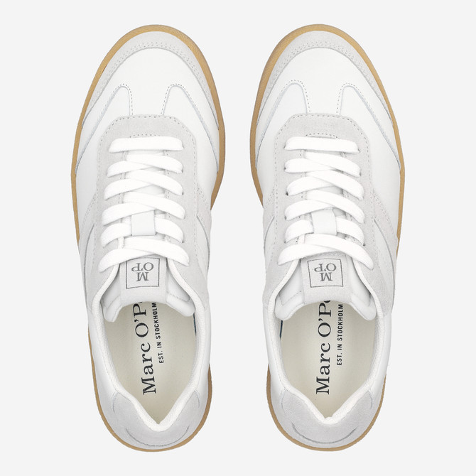 Marc O' Polo COURT M 4A1 - White,Grey - Sole