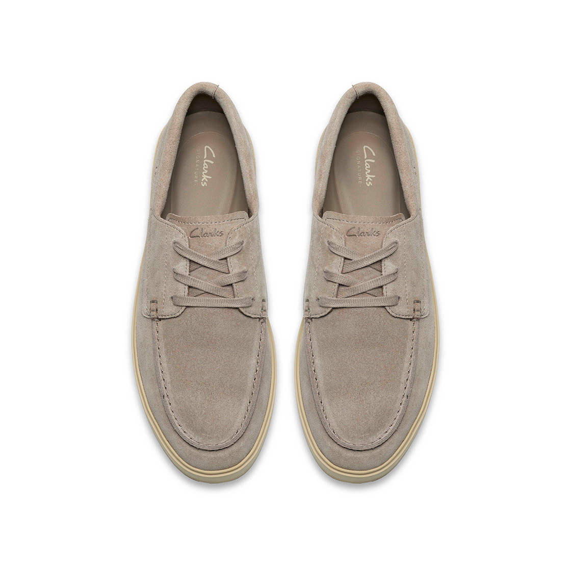 Clarks Lockford Boat - Gray - Sole