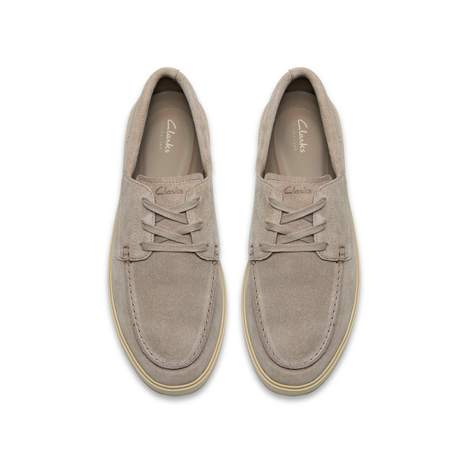 Clarks Lockford Boat - Gray - Sole