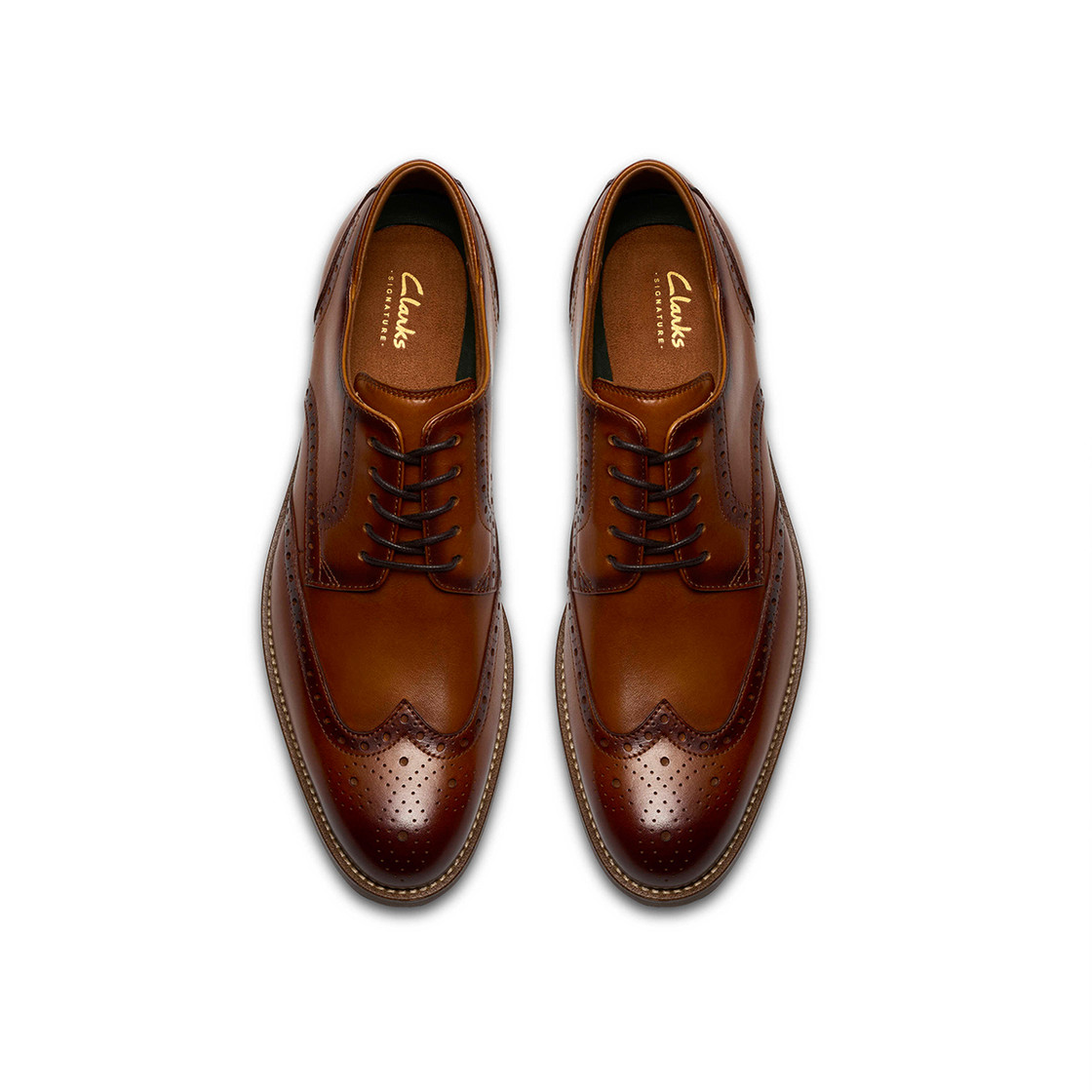 Clarks CraftRemi Tip - Brown - Sole