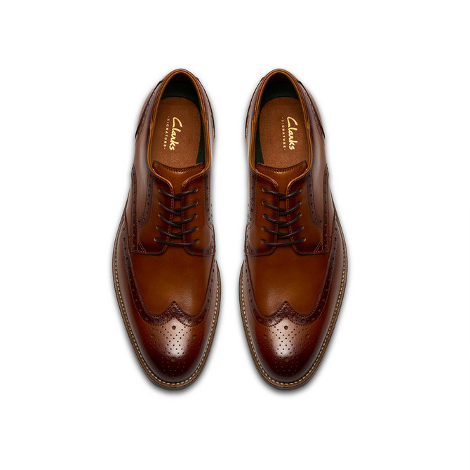 Clarks CraftRemi Tip - Brown - Sole