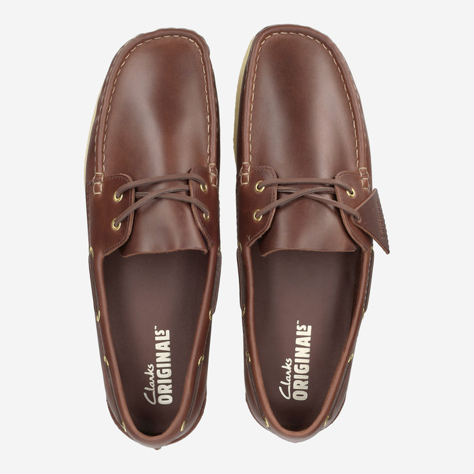 Clarks Godney Boat - Brown - Sole
