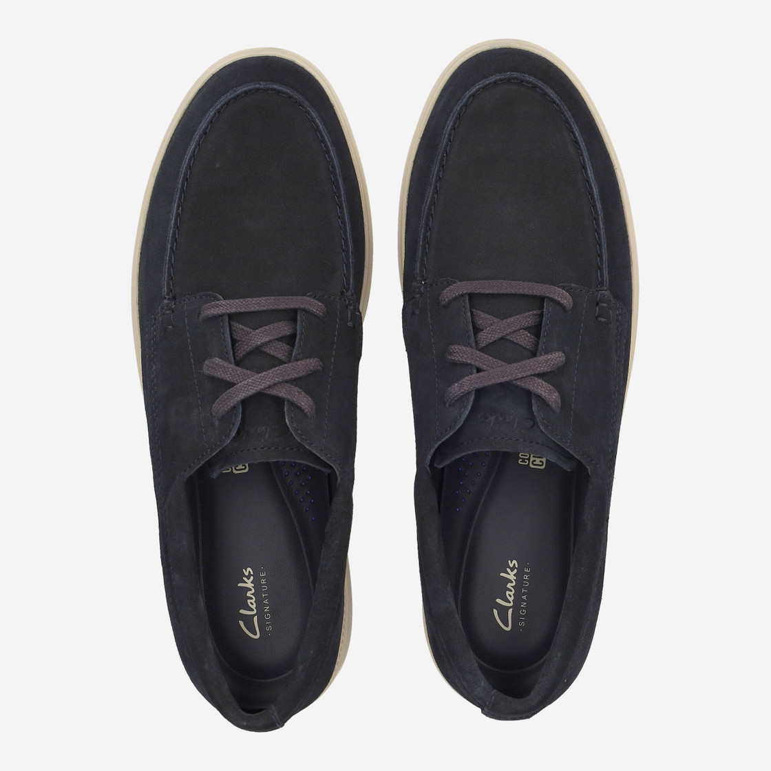 Clarks Lockford Boat - Blue - Sole