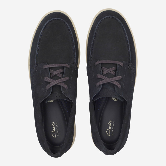 Clarks Lockford Boat - Blue - Sole