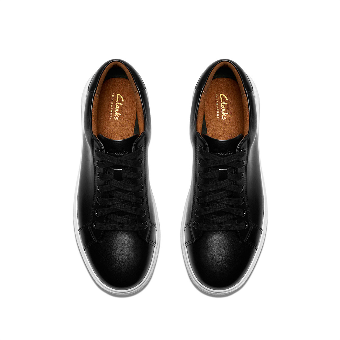 Clarks Goswell Tie - Black - Sole