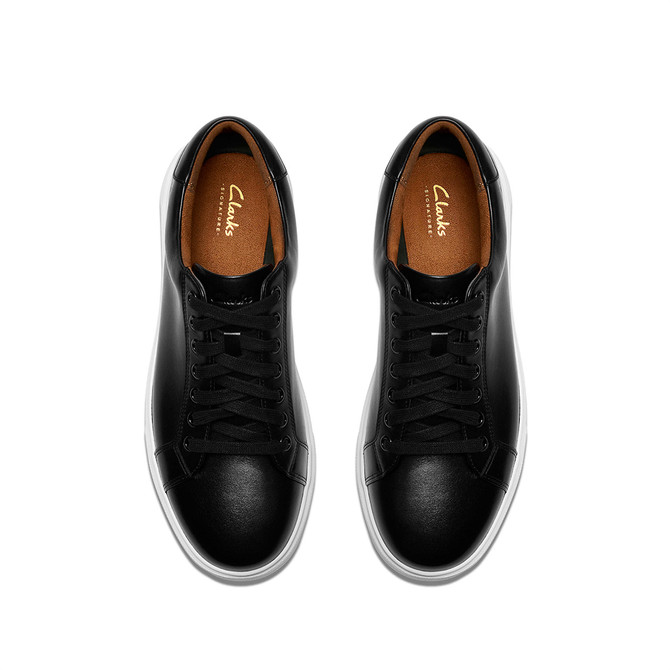 Clarks Goswell Tie - Black - Sole