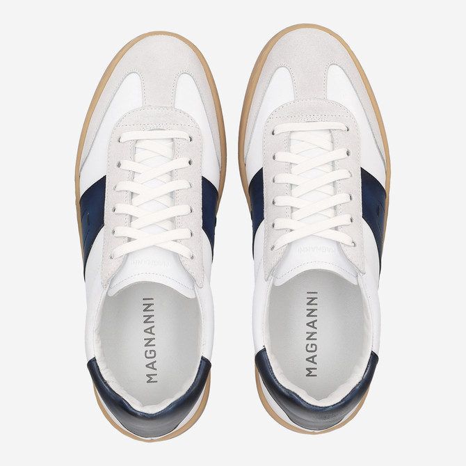 Magnanni 25851 - White combined - Sole