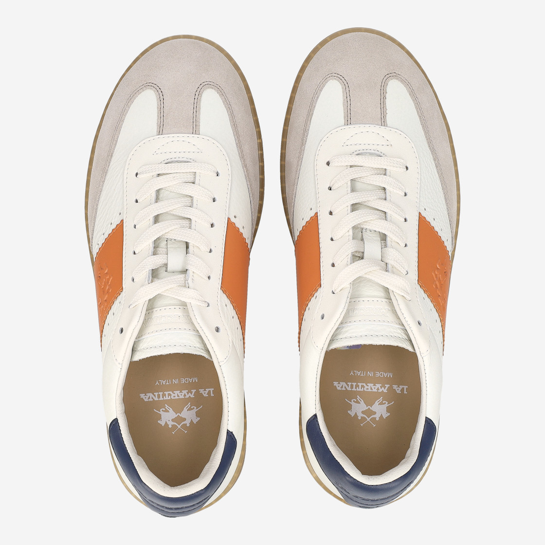 La Martina SCARPA UOMO - White,combined - Sole