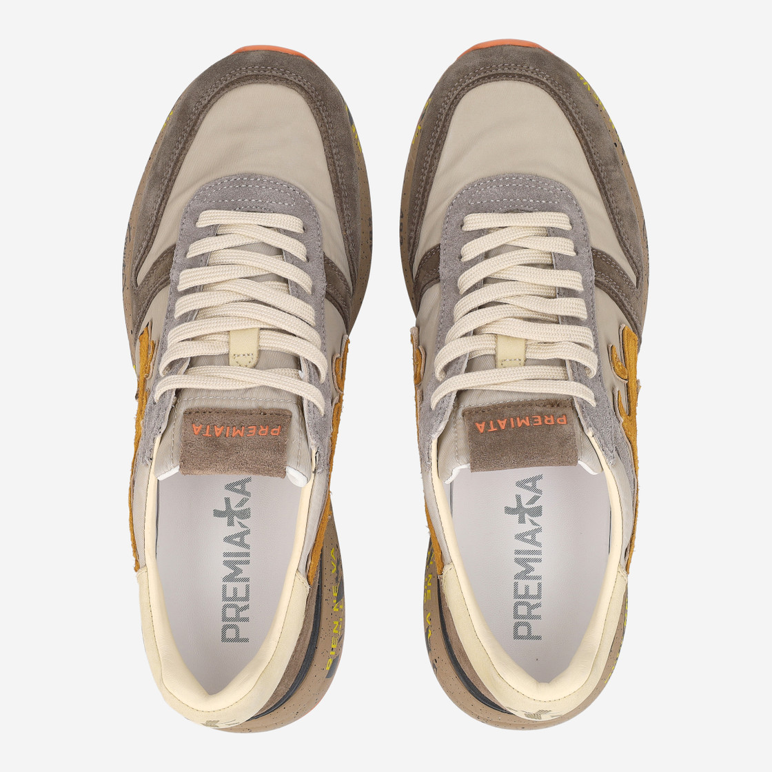 Premiata MICK - Gray - Sole