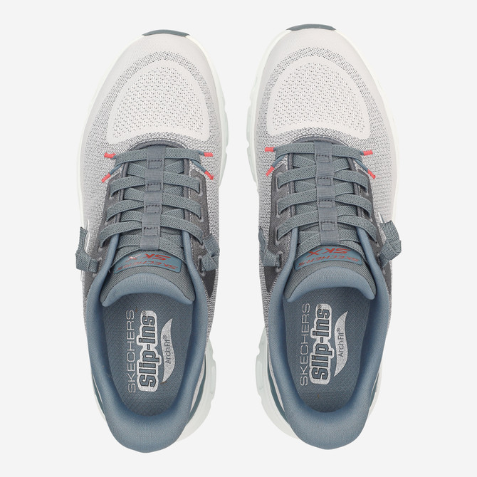 Skechers ARCH FIT GLIDE - gray, combined - sole