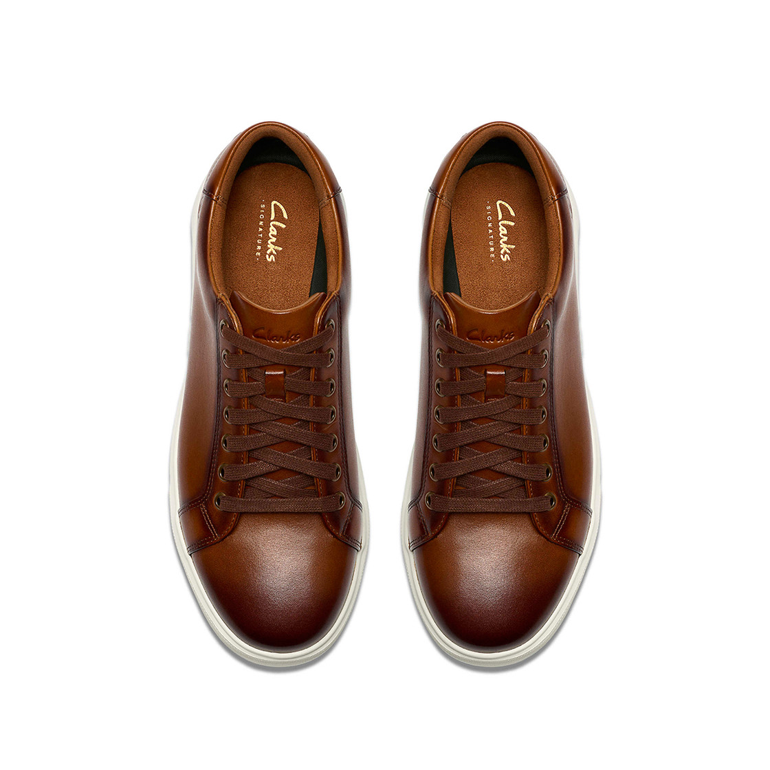 Clarks Goswell Tie - Brown - Sole
