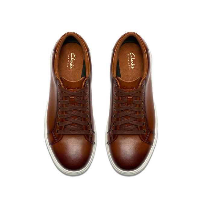 Clarks Goswell Tie - Brown - Sole