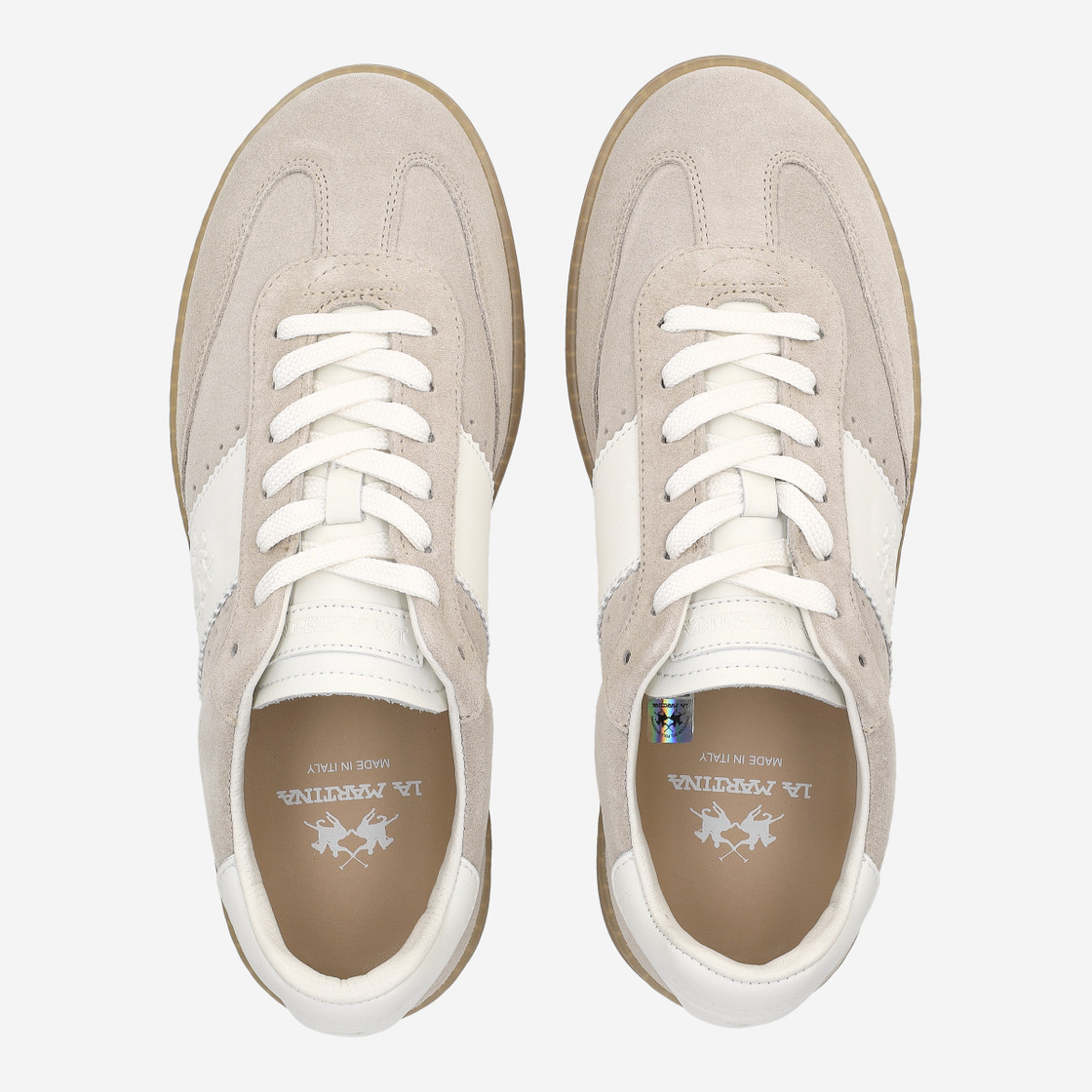 La Martina SCARPA UOMO - Beige combined - Sole