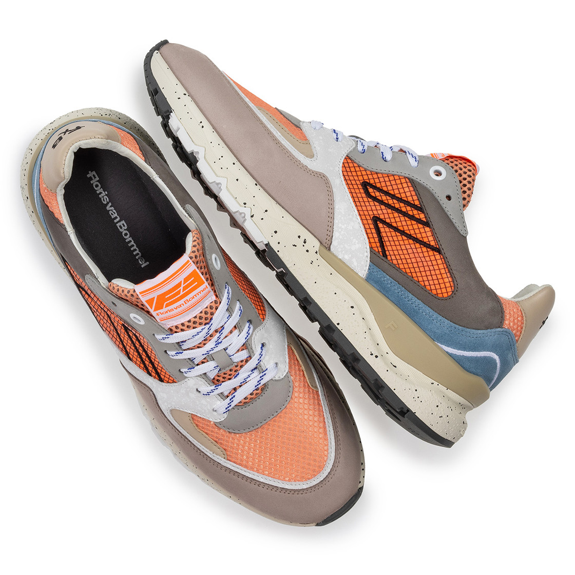 Floris van Bommel De Treener - Orange - Sole